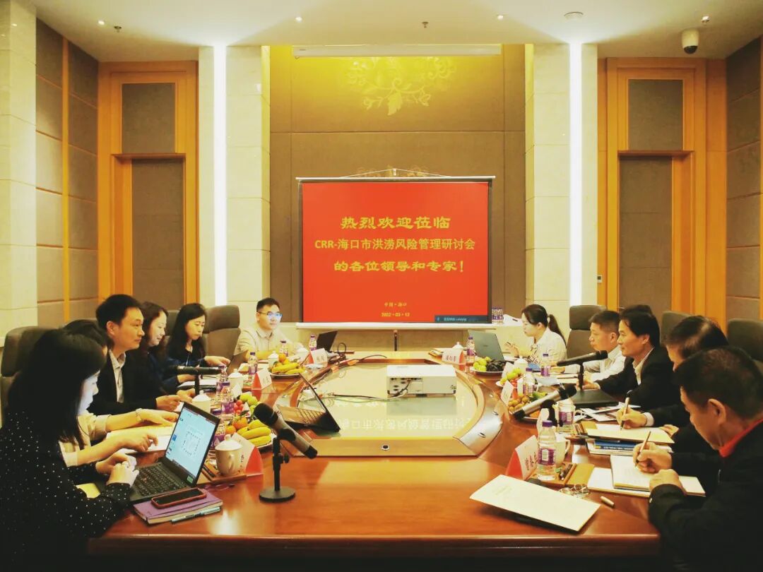 我司受邀参加《中国气候风险与适应计划——海口市洪涝风险管理研讨会》